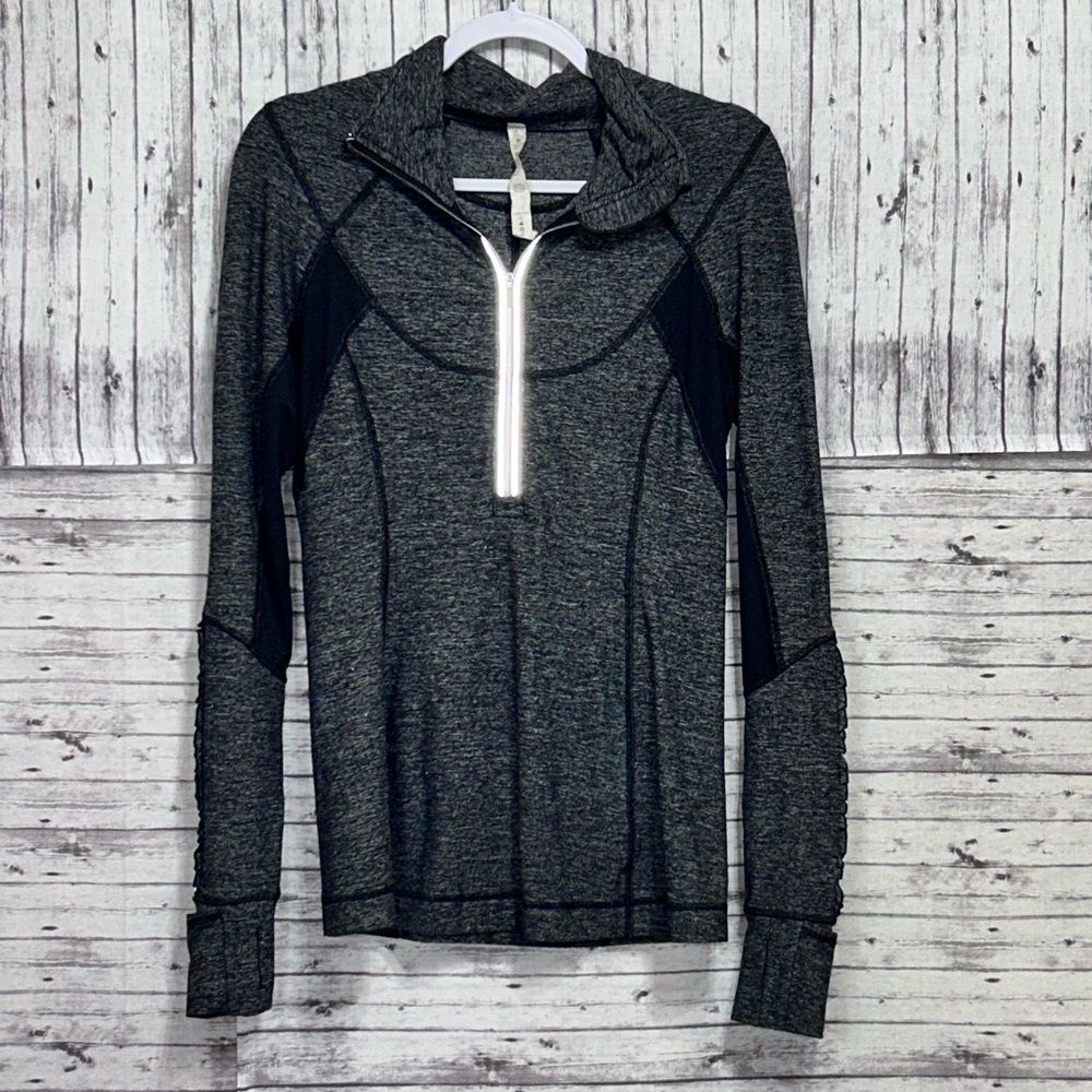 Lululemon Run Your Heart Out 1/2 Zip Pullover